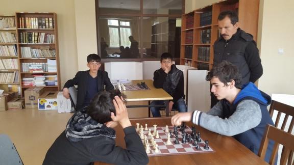 İlçe Milli Eğitim Müdürlüğü Ortaokullar Arası Satranç Turnuvası Sona Erdi
